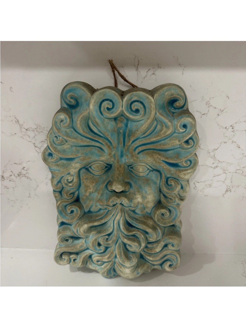 Aquarius Zodiac Wind Plaque